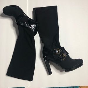 Black Michael Kors Allister Boots